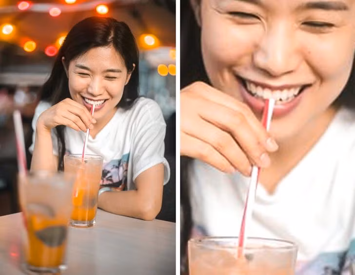 Thường xuyên uống nước ngọt: Các loại nước ngọt đều có đường và chúng có thể phá vỡ men răng, khiến răng yếu và xỉn màu. Để tốt cho răng, bạn nên uống trà đá. Hầu hết các loại trà đều có chứa axit malic, một hợp chất hữu cơ có tính tẩy mạnh, giúp làm tăng sản xuất nước bọt, từ đó, chống sâu răng và ngăn ngừa ố vàng răng.