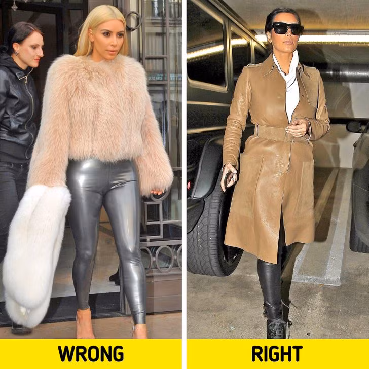 9. Sự quyến rũ của quần legging: Đây là một trong những loại quần áo thoải mái và linh hoạt nhất từng được sản xuất. Dù được làm bằng da hay đơn giản là vải cotton, chúng luôn mang đến nét hiện đại và thanh lịch cho trang phục của bạn, miễn sao bạn biết cách mặc chúng thật đẳng cấp. Hãy nhớ rằng nếu bạn chọn mặc quần legging, bạn nên kết hợp chúng với áo sơ mi hoặc áo len dài che mông.