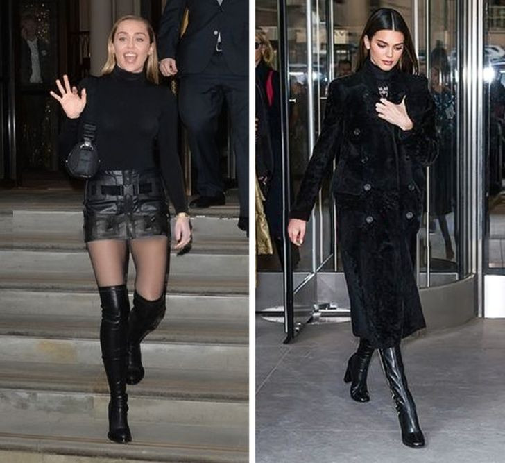 6. Lựa chọn tuyệt vời - phối đồ toàn màu đen: Xu hướng này đã trở nên phổ biến trong một vài năm nay, có thể vì sự đơn giản của trang phục màu đen trông rất sang trọng. Ngoài việc trông rất thanh lịch, trang phục màu đen còn làm cho dáng bạn trông dài và mảnh mai hơn.