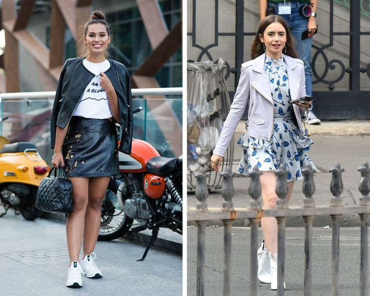 3. Sức hấp dẫn vượt thời gian của áo khoác: Áo khoác da là một loại trang phục cổ điển mà cho dù trải qua bao nhiêu năm, nó vẫn được ưa chuộng và phong cách - nếu bạn biết cách phối đồ phù hợp thì đó là điều hoàn toàn có thể. Áo khoác da rất linh hoạt nên bạn có thể kết hợp nó với hầu hết mọi thứ.