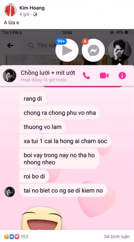 Doan tin nhan cuoi cung dien vien Hai Dang gui hon the