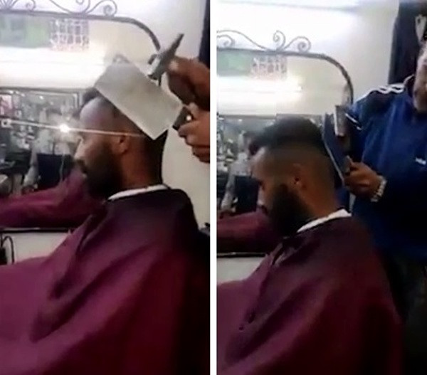 Bên cạnh đó, nghệ thuật cắt tóc bằng dao phay và búa của anh thợ Mexico khiến nhiều người hãi hùng. Tuy nhiên, với những khách hàng ưa thích mạo hiểm thì đây là trải nghiệm mới lạ.