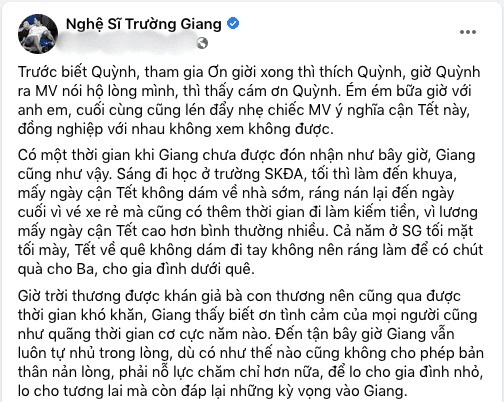 Truong Giang ke lai qua khu co cuc: 