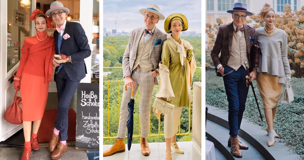 Dù đi đâu hay làm gì, họ đều giữ nguyên tắc ăn mặc nổi bật giữa đám đông với trang phục ton-sur-ton.