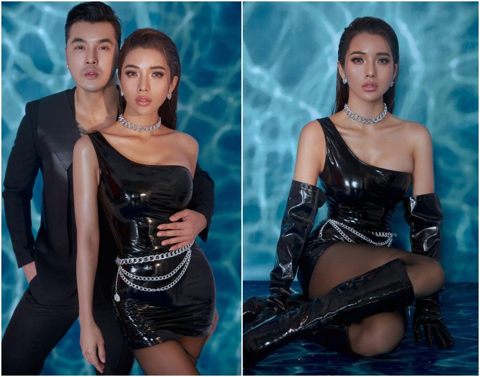 Đã là bà mẹ 3 con song Kim Cương - bà xã Ưng Hoàng Phúc vẫn sở hữu vóc dáng đầy quyến rũ và theo đuổi gu ăn mặc gợi cảm, sexy ở độ tuổi 35.