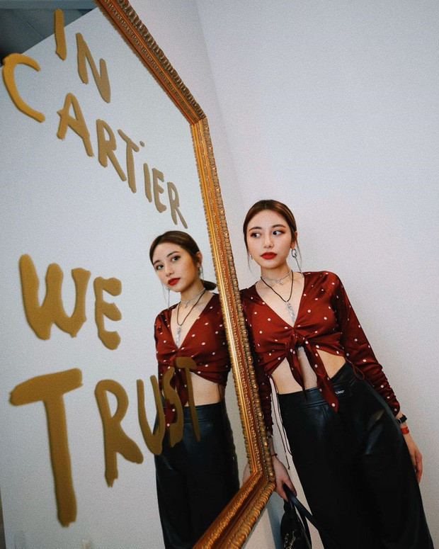 Phong cách thời trang tinh tế, tươi tắn và những set đồ hàng hiệu cực chất đã giúp cô tiểu thư nhà giàu thu hút hơn 240.000 người theo dõi và hâm mộ.