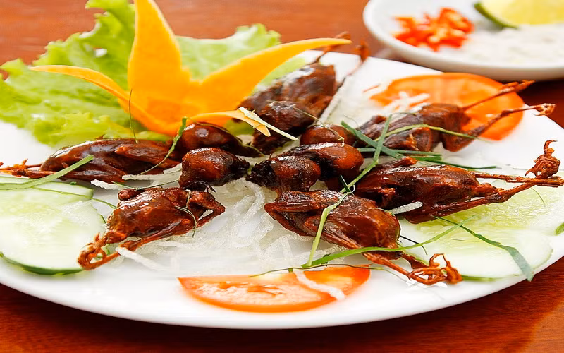 Chim to dần: Khi nhắc đến Hà Nam thì dân “sành ăn” đều nhớ đến một món đặc sản nữa đó chính là “chim to dần”. Sở dĩ được gọi là “chim to dần” bởi khi thưởng thức thực khách sẽ được nếm hương vị của nhiều loại chim khác nhau từ bé như chim sẻ cho đến to như vịt trời.