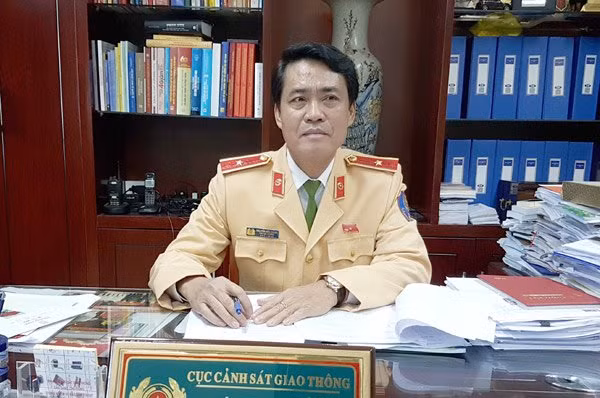 Tuong Cong an noi ve phat xe khong chinh chu truoc gio G