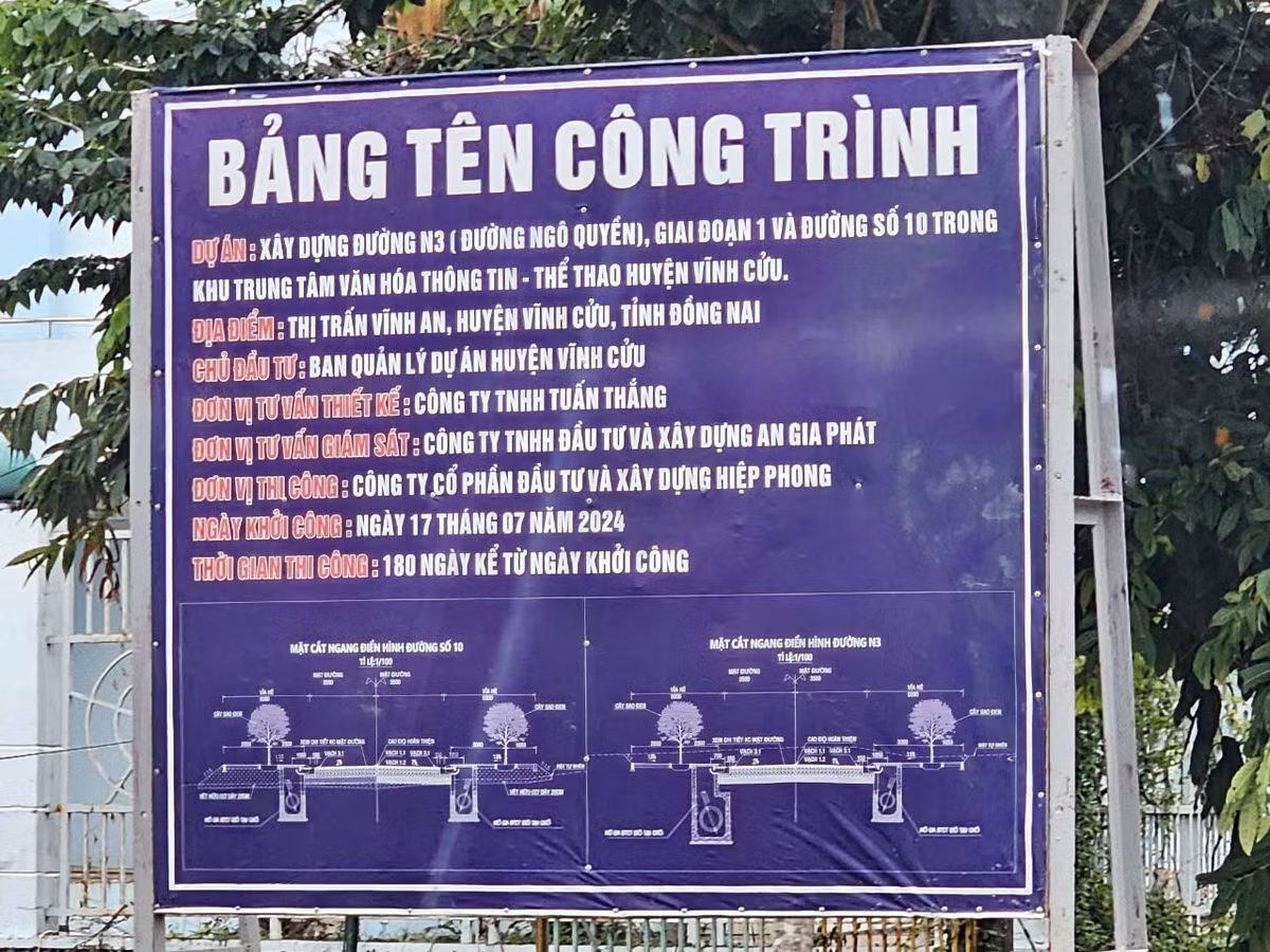 Dong Nai: Hon 17 ty dong cho tuyen duong gan 500m o Vinh Cuu-Hinh-3