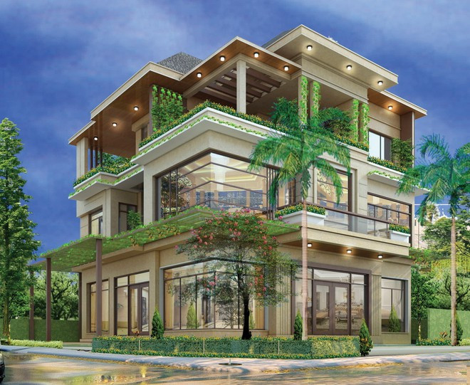 10 buoc thiet ke biet thu theo phong thuy