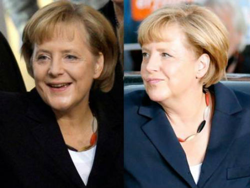 Nữ thủ tướng Đức Angela Merkel thường đeo chiếc vòng hạt nhiều màu sắc. Tuy nhiên, giá trị của chiếc vòng này vẫn còn là một điều bí mật.