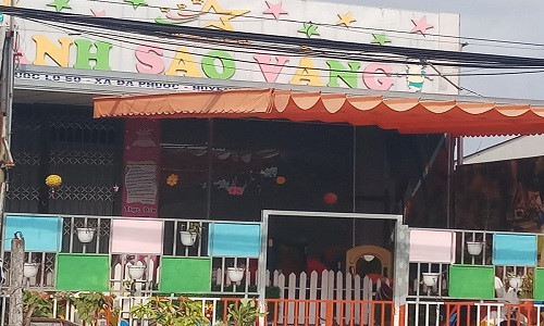Lớp mầm non Ánh Sao Vàng - nơi xảy ra vụ việc