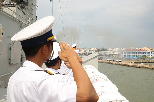 Việt Nam cũng đã tiến hành rất nhiều cải biên, sửa đổi trên Hộ vệ hạm Pohang này để phù hợp với tiêu chuẩn, yêu cầu của lực lượng Hải quân Việt Nam. Nguồn ảnh: QPVN.