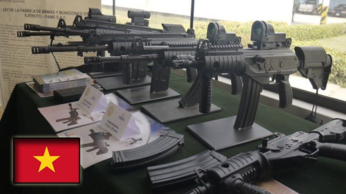 Là một sản phẩm của ngành công nghiệp quốc phòng Israel, Việt Nam đã mua và sở hữu toàn bộ dây chuyền cũng như giấy phép sản xuất loại súng Galil ACE để trang bị thay thế dần cho những dòng súng trường tấn công AK trước đây. Nguồn ảnh: Tube.