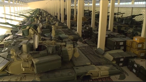 Từ những thước phim này, có thể thấy dàn xe tăng T-90 hiện đại hiện đang được phục vụ trong biên chế của Quân đội Nhân dân Việt Nam. Nguồn ảnh: Binh chủng Tăng thiết giáp.