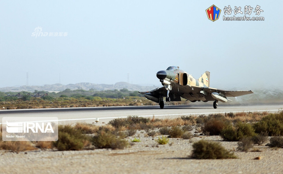 Tổng cộng trong biên chế của Iran đang có khoảng 64 chiến đấu cơ loại này, chủ yếu trong số đó là phiên bản F-4D/E. Nguồn ảnh: IRNA.