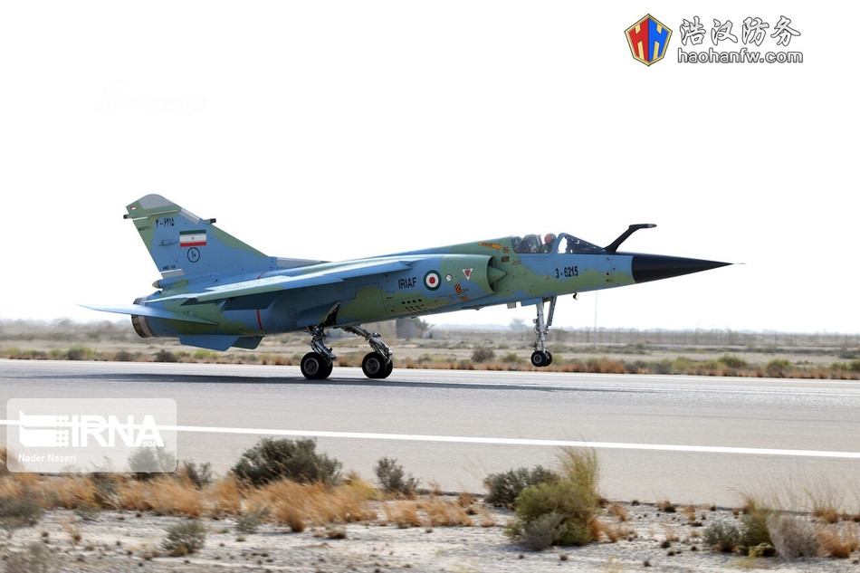 Một loại chiến đấu cơ khác cũng có nguồn gốc tương tự như Su-22 đó là Mirage F1. Trong cuộc Chiến tranh Vùng Vịnh, Iran đã chiếm được 24 chiếc Mirage F1 từ không quân Iraq. Nguồn ảnh: IRNA.