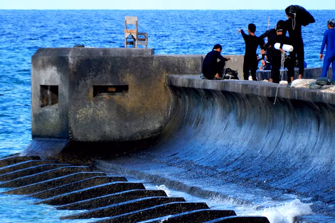Đúng với tên gọi của mình, đặc công tàu ngầm thường được triển khai từ tàu ngầm theo lối ống phóng lôi, giúp lực lượng này có thể thâm nhập tới nhiều khu vực mà đảm bảo không bị phát hiện. Nguồn ảnh: TN.