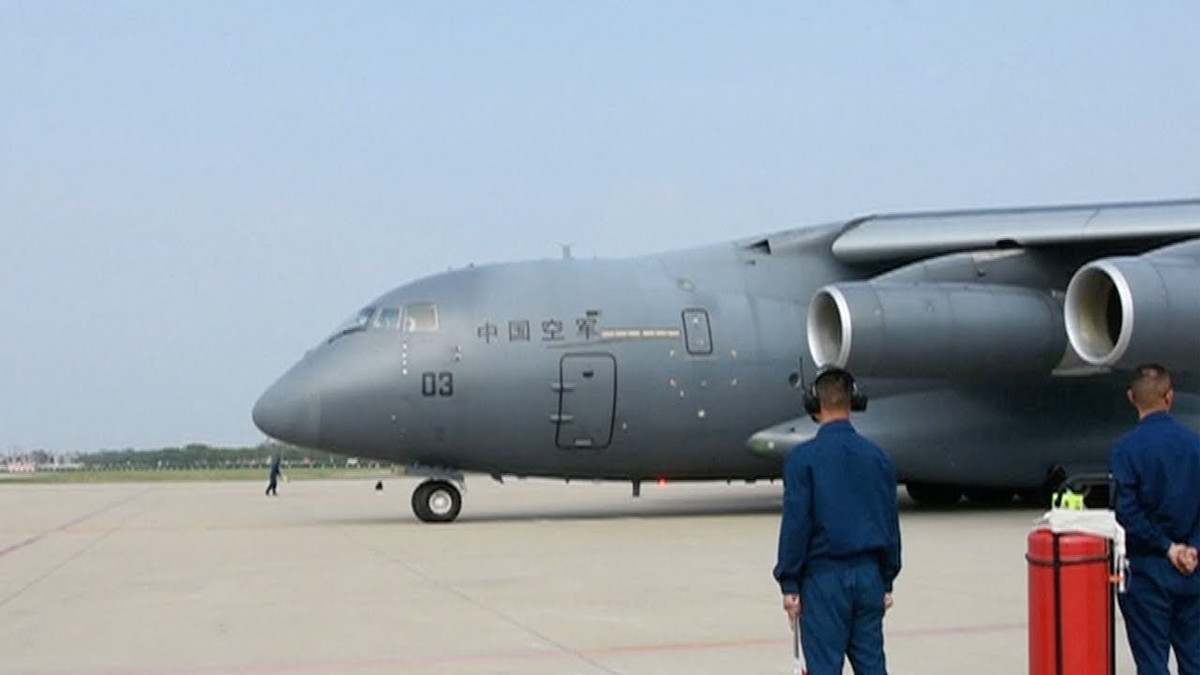 Loại máy bay vận tải hạng nặng này bắt đầu được Trung Quốc đưa vào sản xuất từ năm 2016 nhưng tới nay vẫn đang được hoàn thiện và mới chỉ có 8 chiếc đã được chế tạo. Nguồn ảnh: QQ.
