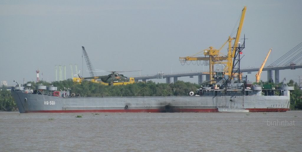 Các tàu đổ bộ này đều có khả năng đổ bộ xe tăng, từng mang tên USS Maricopa County và USS Cocomino County khi còn phục vụ trong Hải quân Mỹ. Nguồn ảnh: TL.