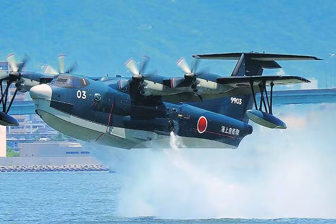 Tốc độ tối đa mà chiếc thuỷ phi cơ này đạt được vào khoảng 560 km/h, tốc độ hành trình 480 km/h kèm theo đó là trần bay 7100 mét. Nguồn ảnh: Sina.