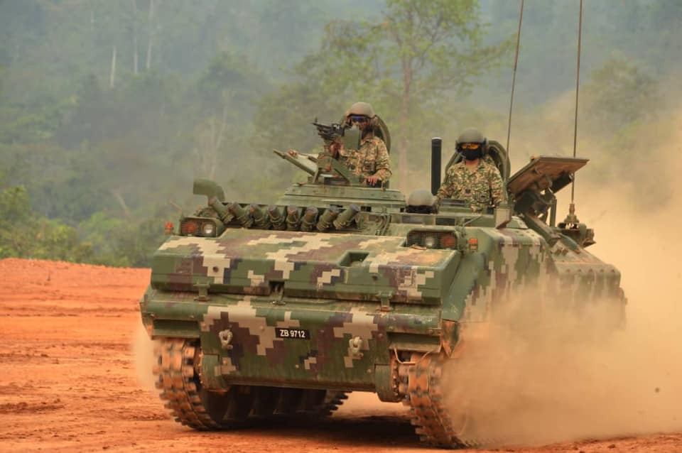 Xe bọc thép chiến đấu ACV 300 Adan do Malaysia và Thổ Nhĩ Kỳ hợp tác sản xuất, hiện trong biên chế của Malaysia đang có 267 chiếc loại này. Nguồn ảnh: Tentera Darat Malaysia.