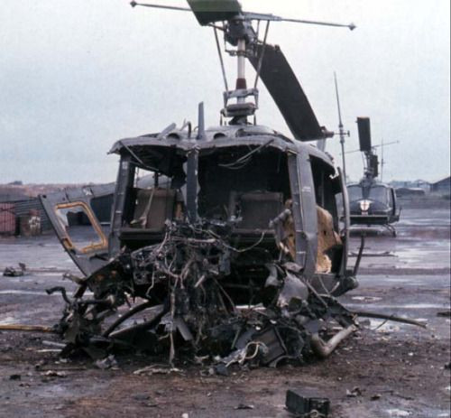 Tổng cộng đã có khoảng hơn 11.000 trực thăng được Mỹ đưa tới chiến trường Việt Nam tham chiến, quá nửa trong số đó không bao giờ được quay trở lại. Nguồn ảnh: TL.