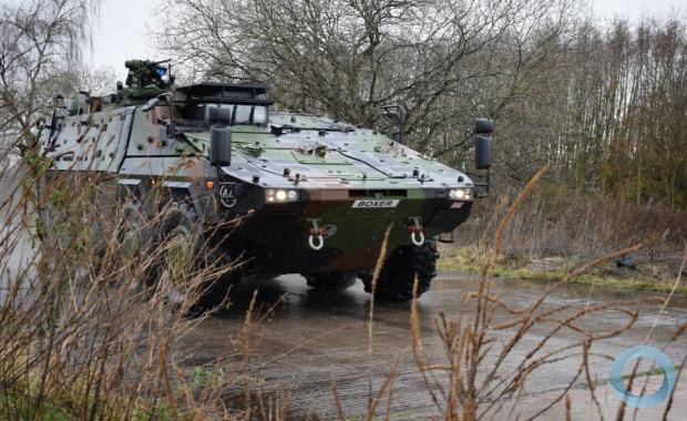 Xe bọc thép chở quân Boxer là sản phẩm của ARTEC GmbH, một liên doanh giữa Đức-Hà Lan.