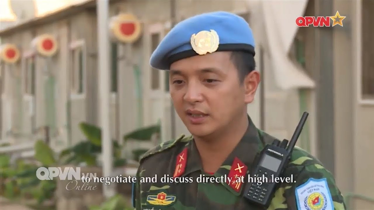 Trải qua thời gian, lực lượng gìn giữ hoà bình của Việt Nam càng ngày càng tăng về số lượng, tham gia thực hiện nhiều công việc khó khăn hơn ở châu Phi xa xôi giúp đỡ nước bạn. Nguồn ảnh: QPVN.