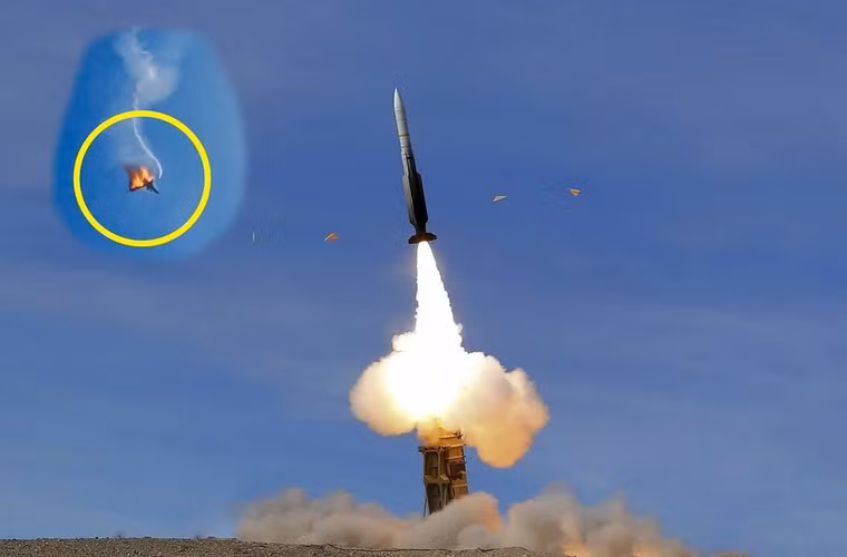 Với hệ thống tên lửa phòng không, nguy hiểm bậc nhất của Iran là tổ hợp Khordad-3 từng bắn hạ được UAV Mỹ thuộc họ tên lửa Raad được Iran ra mắt năm 2012. Nguồn ảnh: Forces.