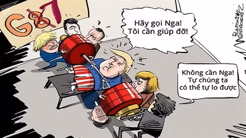 G7+Nga: Hoi ket cuoc hon nhan chinh tri guong ep