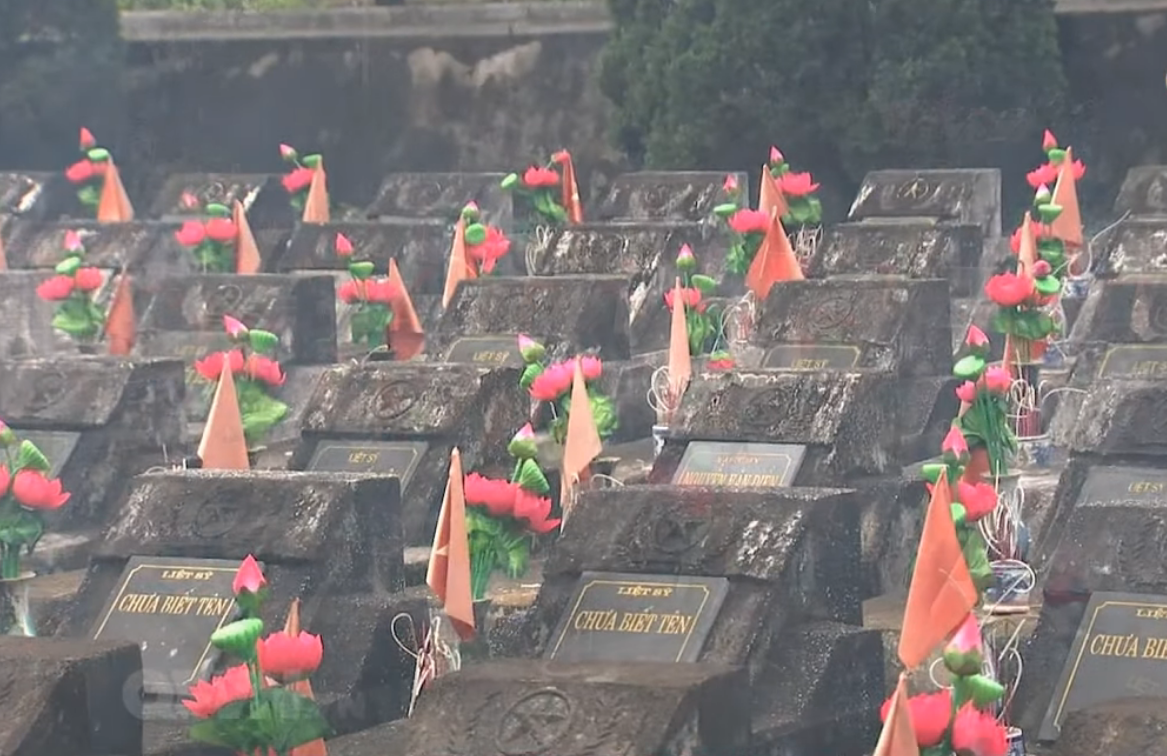 Phần lớn những chiến sĩ được quy tập ở mặt trận này đều vô danh, họ đã chiến đấu và vĩnh viễn nằm lại mảnh đất biên ải này. Nguồn ảnh: QPVN.