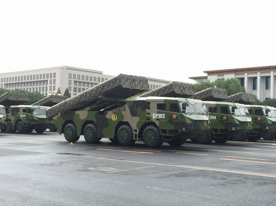 Như vậy, nhiều khả năng loại vũ khí mới này của Trung Quốc sẽ xuất hiện trong cuộc duyệt binh Trung Quốc sẽ tổ chức vào ngày mai. Nguồn ảnh: QQ.