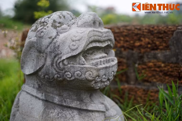 Cạnh chó đá là nghê đá.