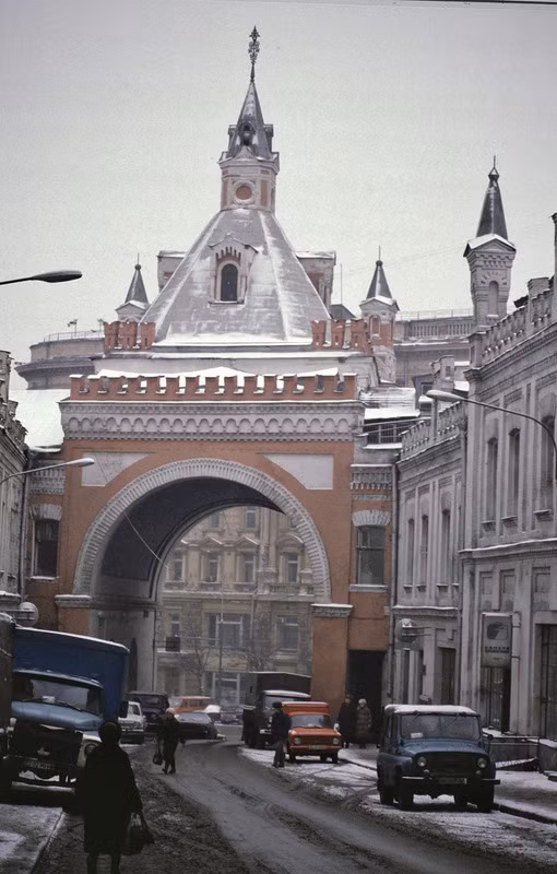 Quang cảnh ở hẻm Tretyakov.