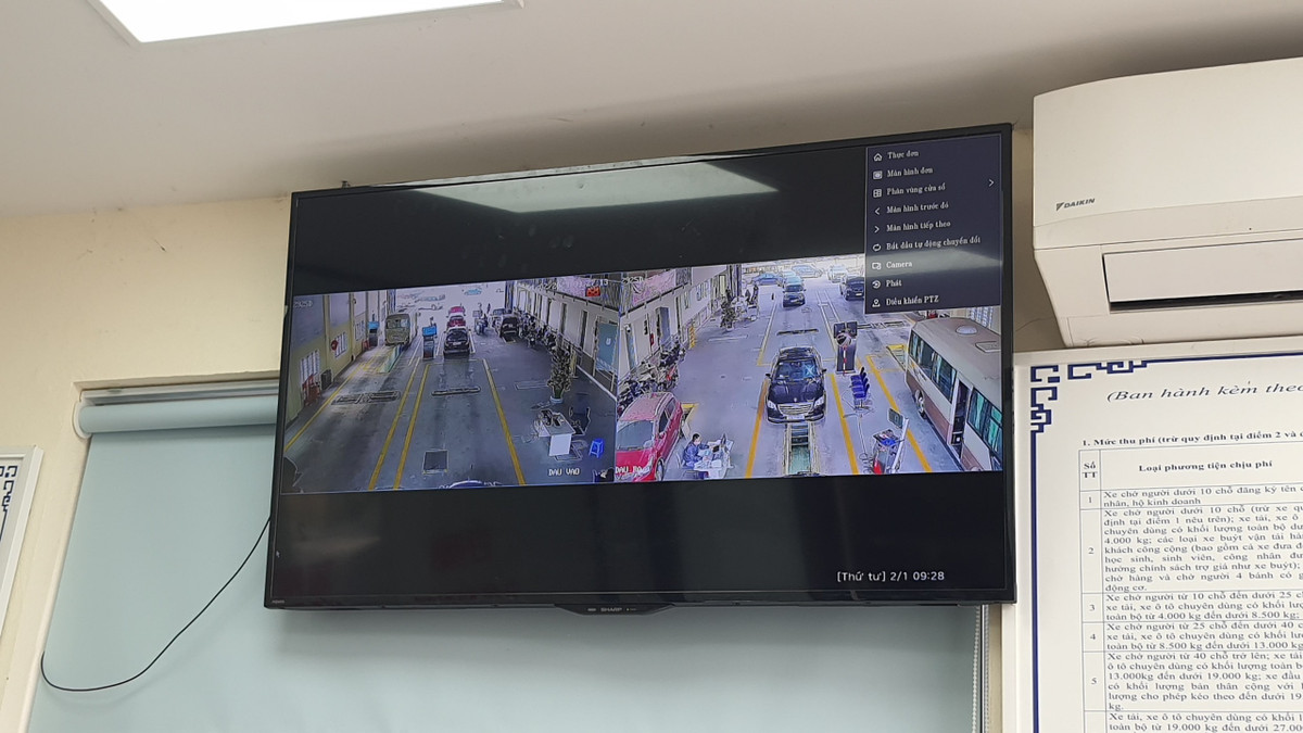 Mọi hoạt động tại trung tâm đều có camera giám sát.