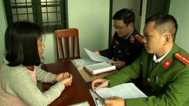 Tiên bị công an khởi tố, bắt giam. Ảnh: Công Quang.