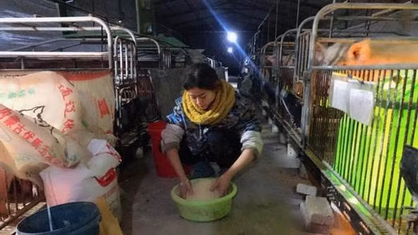 Co gai kiem bon tien nho... ho hap nhan tao cho lon-Hinh-4