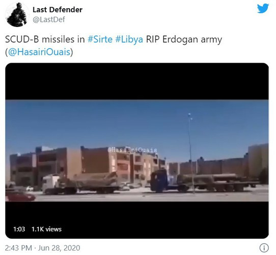 Theo nhà quan sát Last Defender, đoàn xe này được cho là đang vận chuyển hàng chục tên lửa đạn đạo tầm ngắn Scud-B, đây là phiên bản hiện đại hóa của loại R-17 Elbrus từ thời Liên Xô.