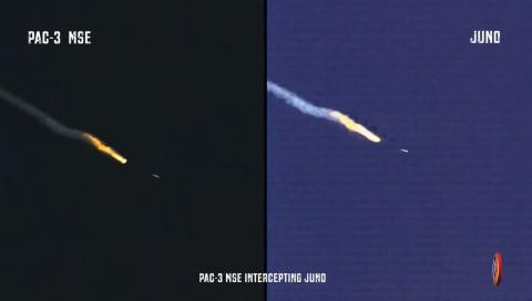 Mục tiêu bị bắn hạ lần này là một phương tiện sử dụng động cơ phản lực, mô phỏng tên lửa đạn đạo chiến thuật tương tự Iskander-M của Nga. Mặc dù vậy, hãng Lockheed Martin không tiết lộ khoảng cách diệt mục tiêu cũng như trần đánh.