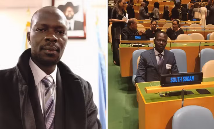 Nha ngoai giao Nam Sudan bi to cuong hiep nu hang xom