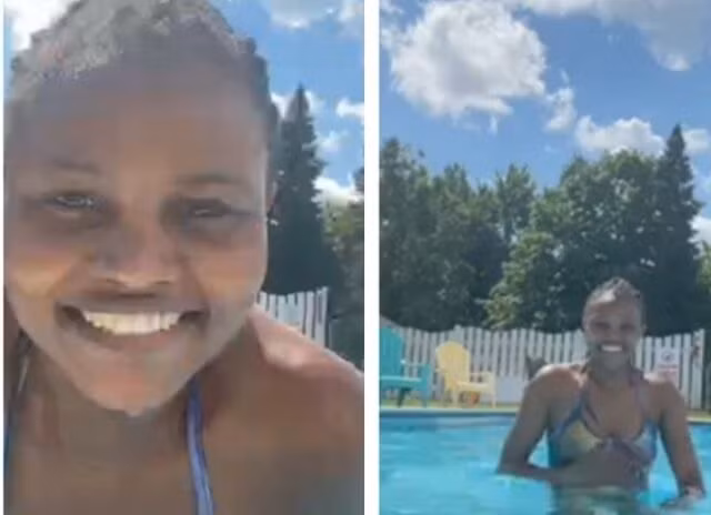 Co gai bat ngo chet duoi o be boi khi livestream tren Facebook