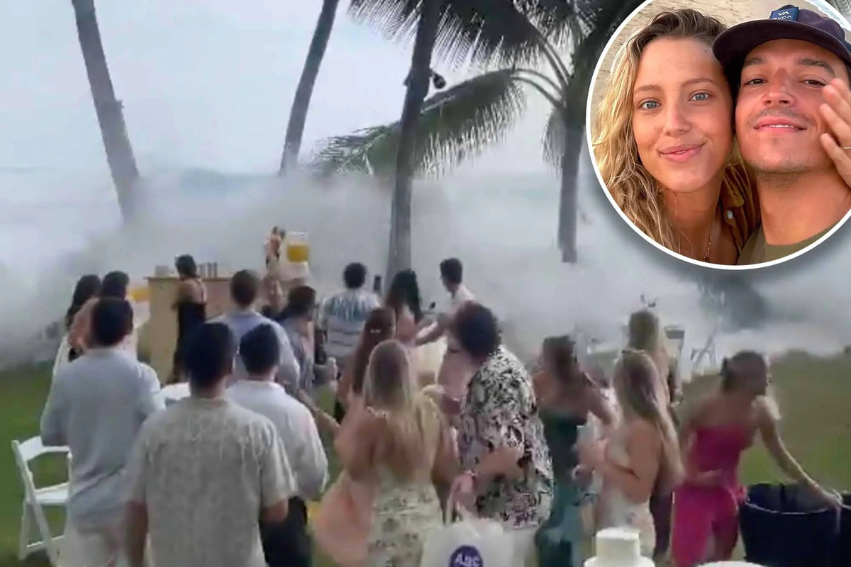 Song lon cuon troi ca tiec cuoi hoanh trang o Hawaii