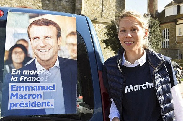 Con út của Đệ nhất phu nhân Pháp cũng rất thân với cha dượng là Tổng thống Macron.