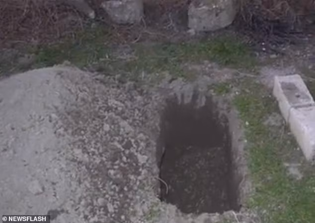 Tren duong di chon cat, be trai so sinh bong cat tieng khoc