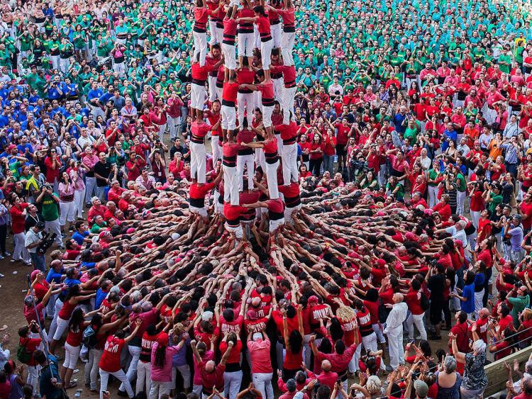 Theo thời gian, lễ hội La Merce vẫn được bảo tồn và thu hút rất nhiều khách du lịch đến Tây Ban Nha. Ảnh: IT.