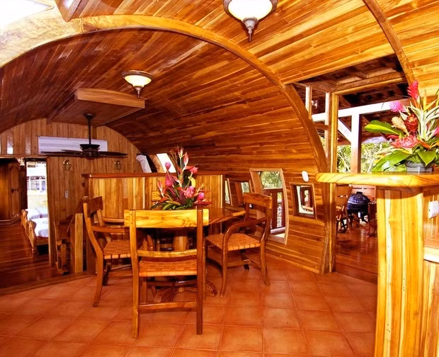 Đột nhập khách sạn trong máy bay Boeing giữa rừng rậm - Hình 7 Dot nhap khach san trong may bay Boeing giua rung ram-Hinh-7