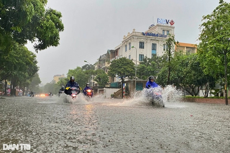 Ha Noi se co 11 khu vuc “menh mong nuoc” neu mua cuong do lon
