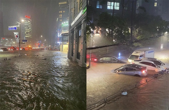 Anh: Mua lon ky luc nhan chim Seoul trong “bien” nuoc-Hinh-4