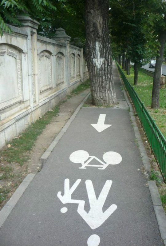 Con đường dành cho xe đạp đây sao?